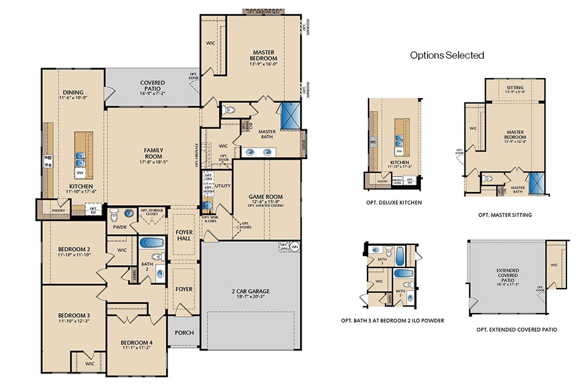 4104 Saltgrass Street - Westlake II Floor Plan