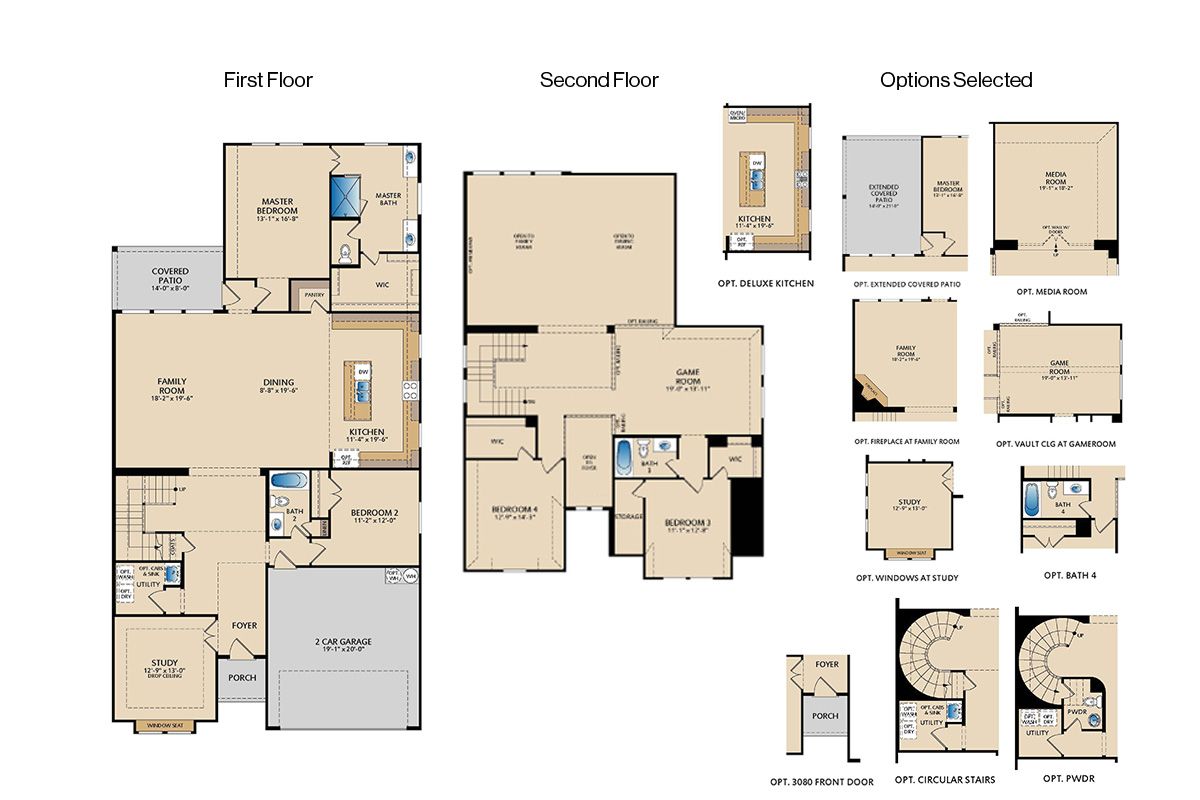 4616 Flaubert Avenue - Westbury Floor Plan