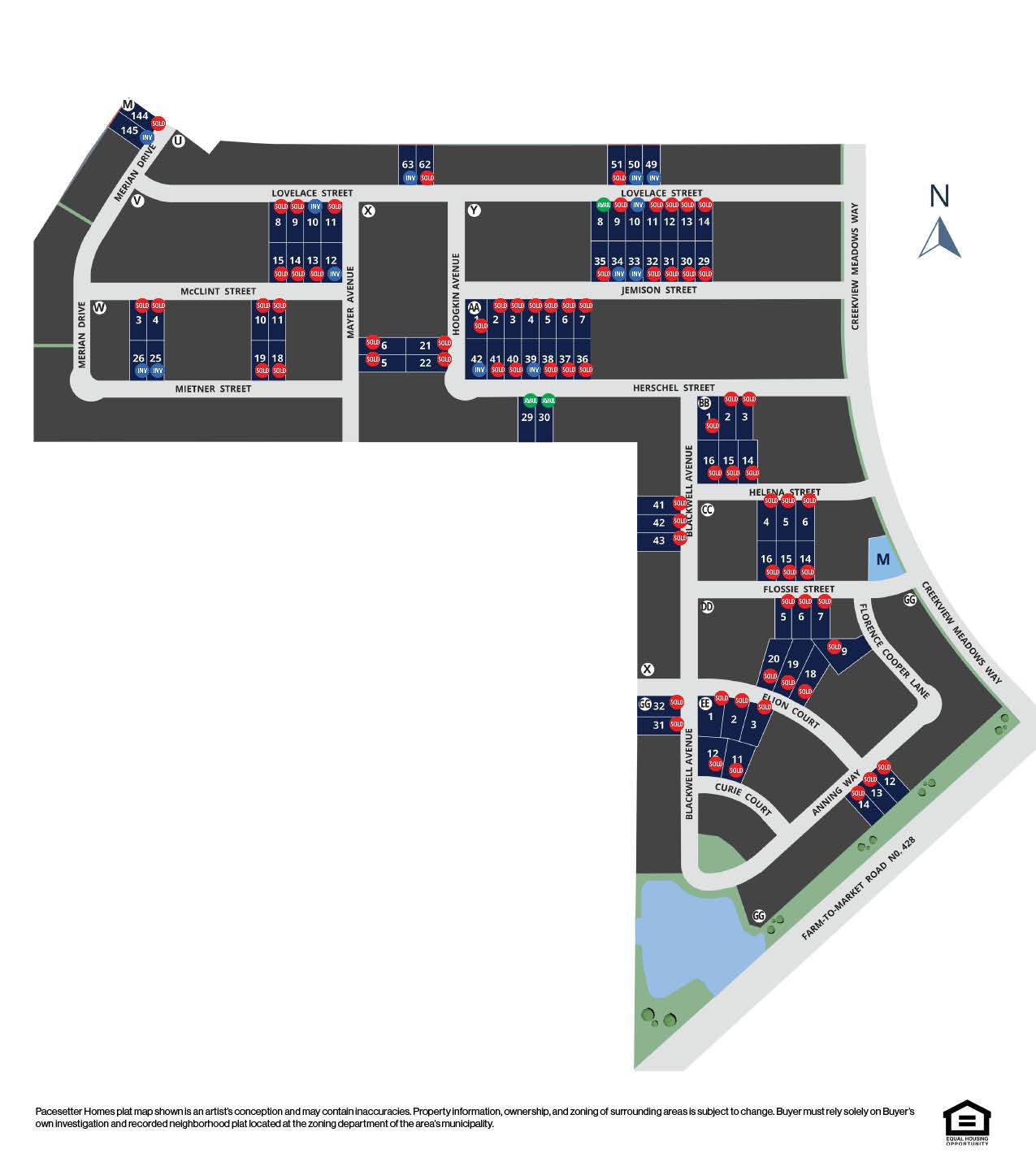 Community Lot Map