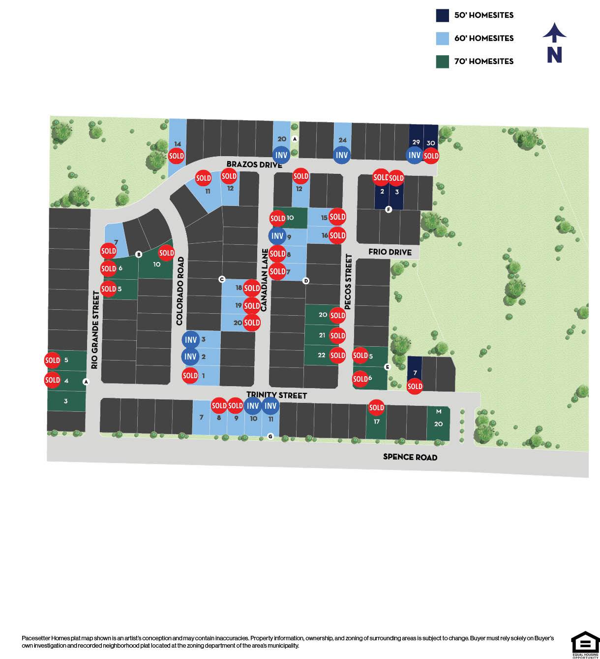 Community Lot Map