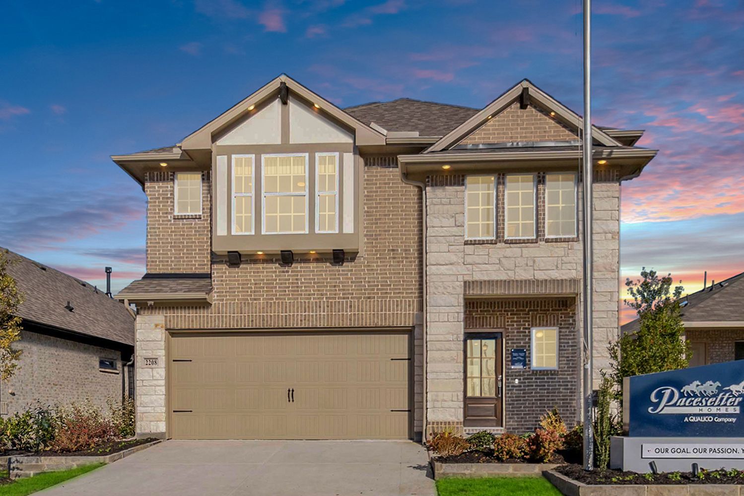 Walden Pond West por Pacesetter Homes Texas en Dallas Texas