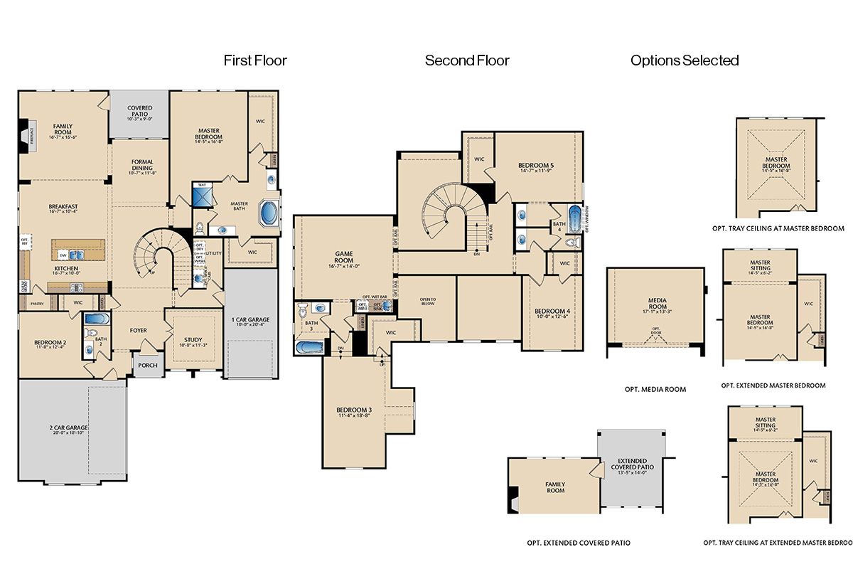 2021 Euclid Drive - Brennan II Floor Plan
