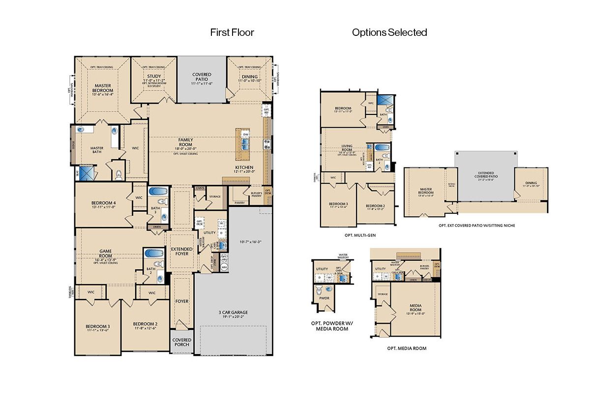3809 Maize Avenue - Brighton Floor Plan