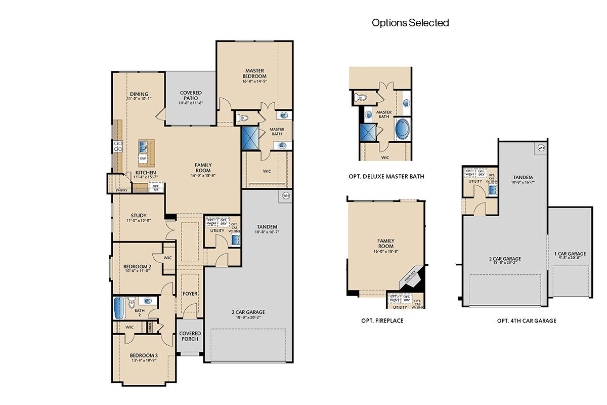 4908 Pater Street - Coppell Floor Plan