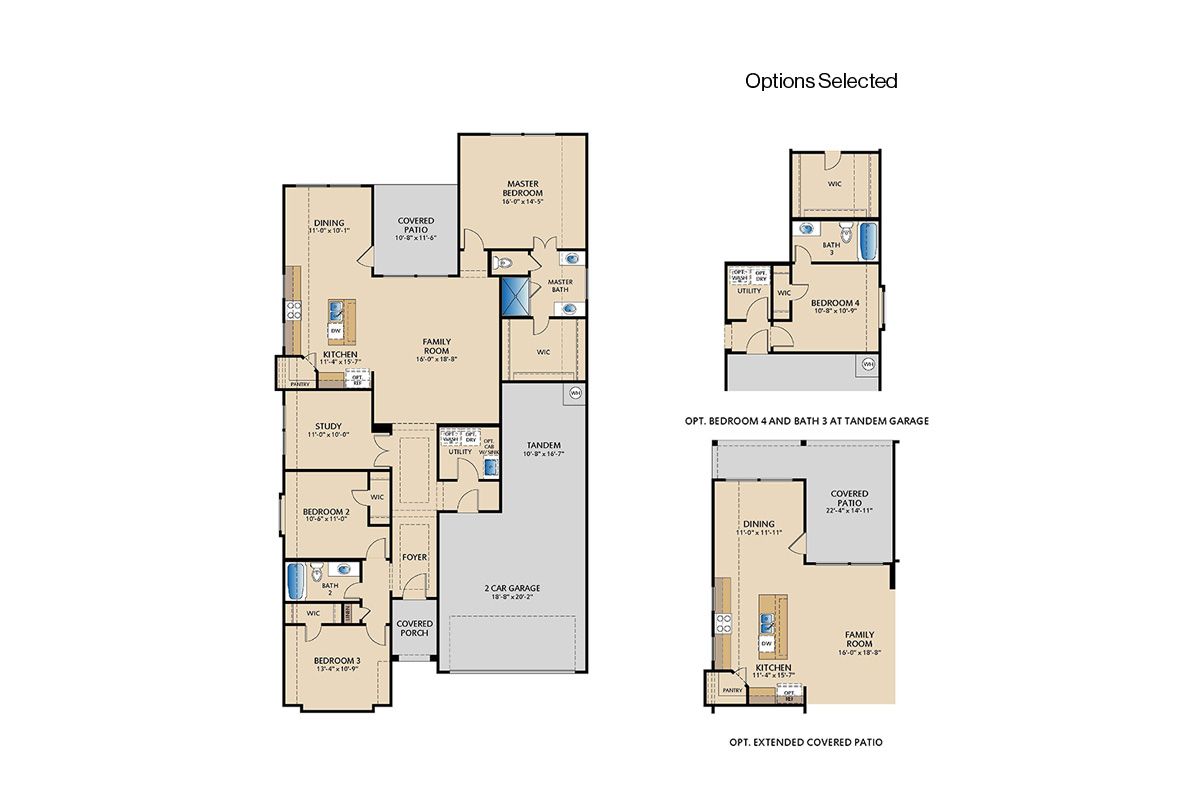 3515 Honeysuckle Hollow - Coppell Floor Plan