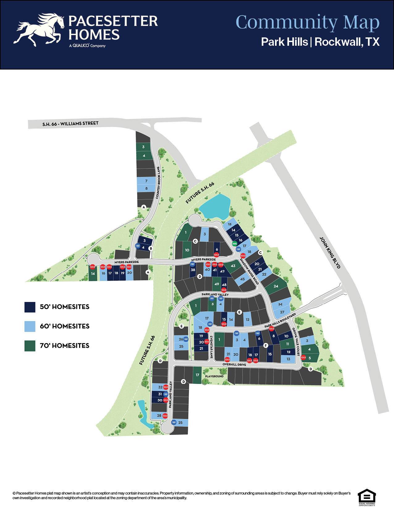 Community Lot Map