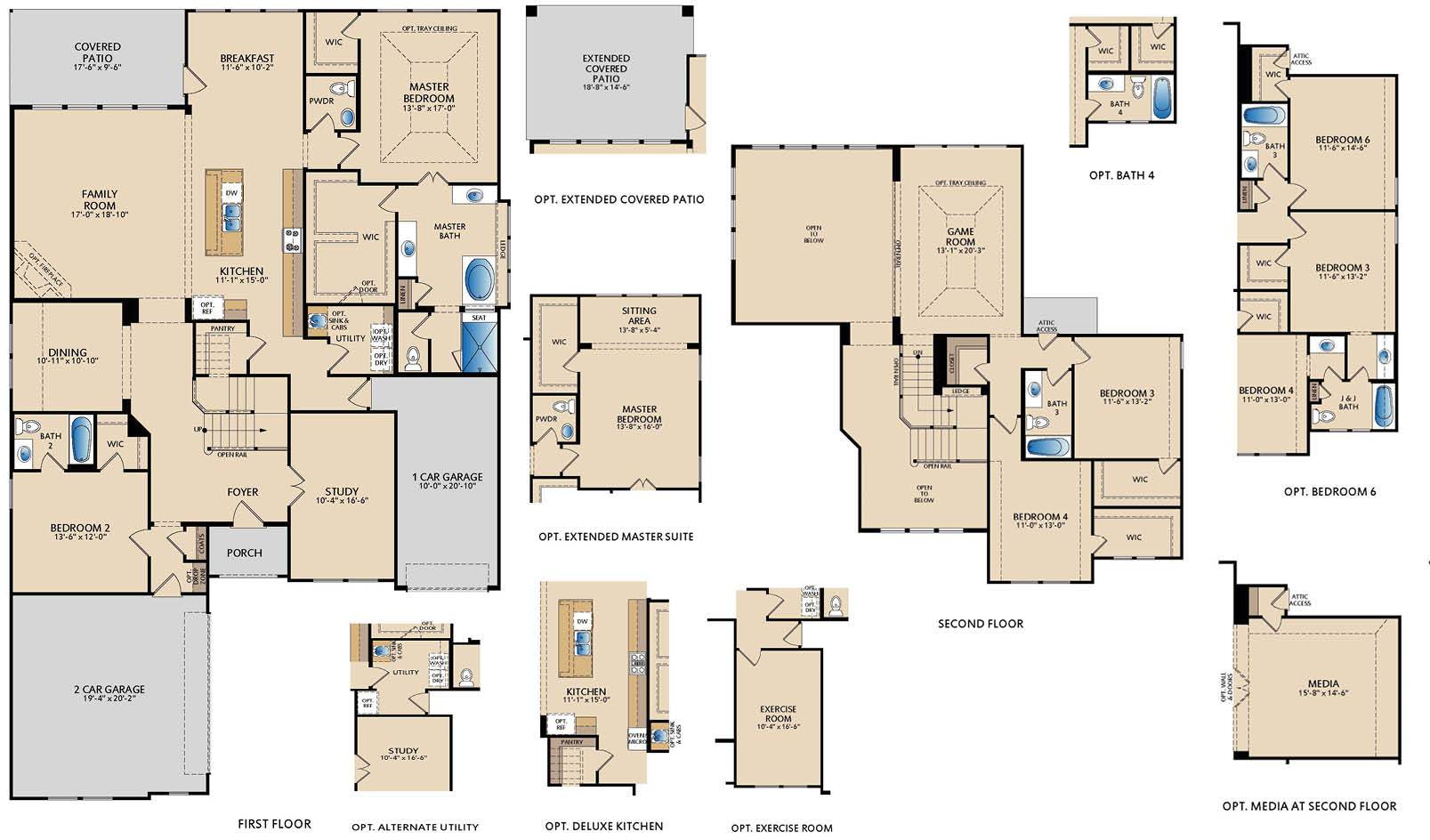 Bingham II Floor Plan lock up for web