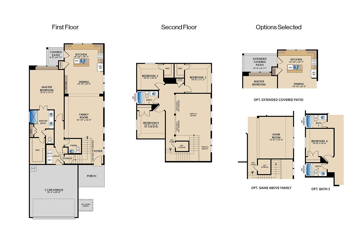 1745 Edgeway Drive - Archer Floor Plan
