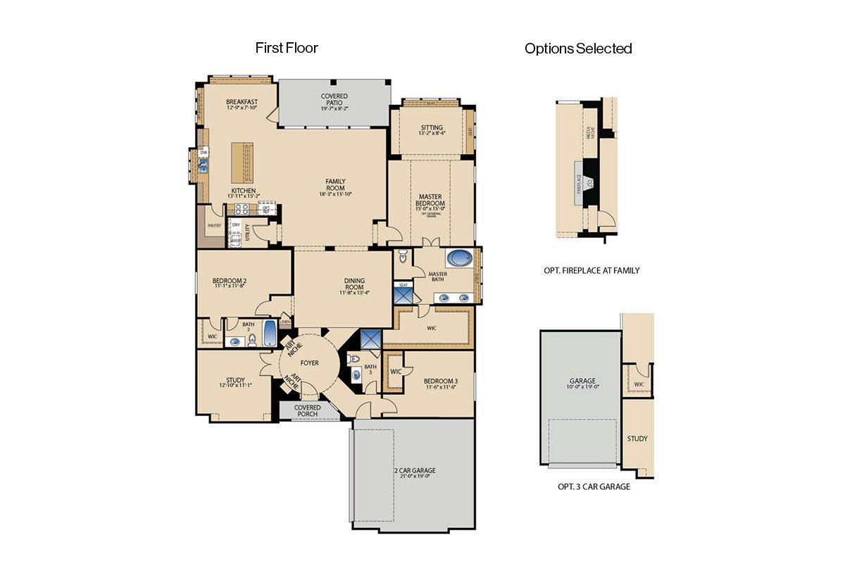 3413 Ellerslie Court - Sandstone S Floor Plan