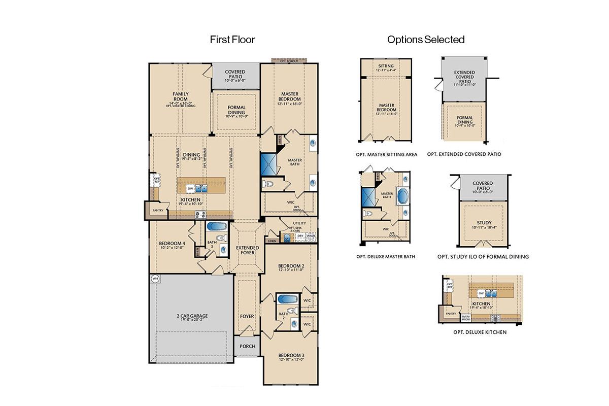 1411 Myers Parkside - Rockwall Floor Plan