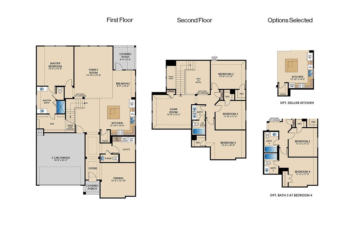 506 Country Brook Lane - Garland Floor Plan