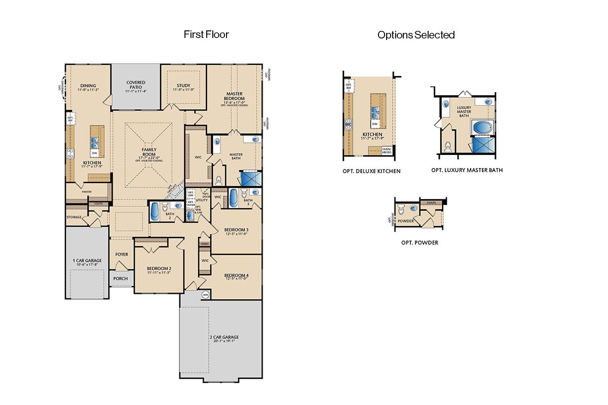 210 Parkland Valley - Camden Floor Plan