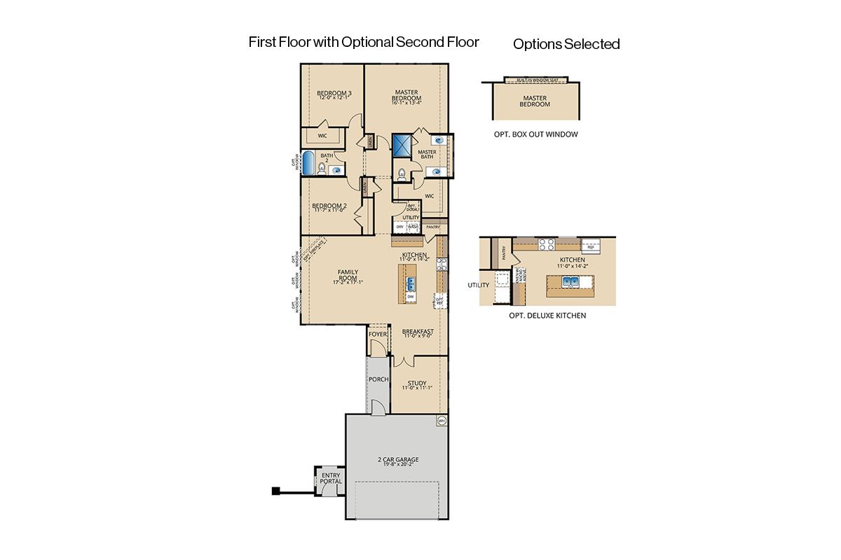 964 Lost Mine Trail - Harwood Floor Plan