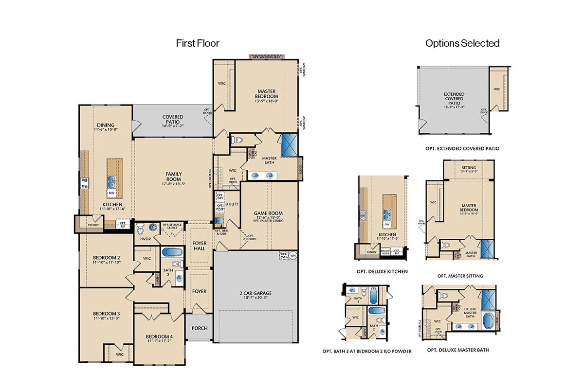 1010 Butterfly Lane - Westlake II Floor Plan
