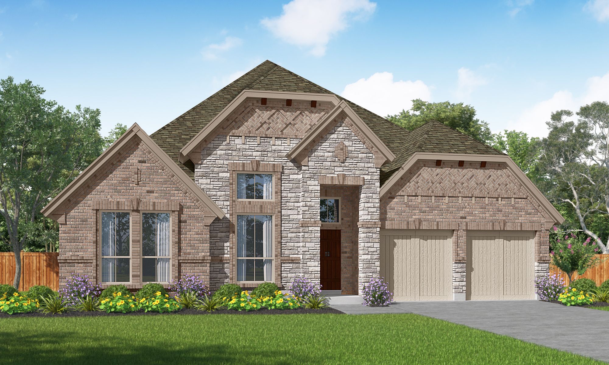 casa en Leonard Trails por Pacesetter Homes Texas