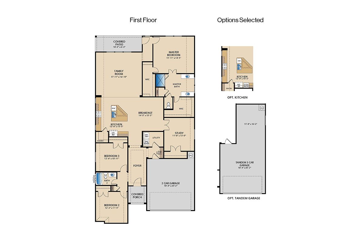 805 Trinity Street - Southlake Floor Plan
