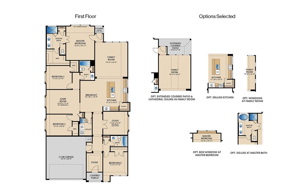 937 Joy Mill Place - Addison II Floor Plan