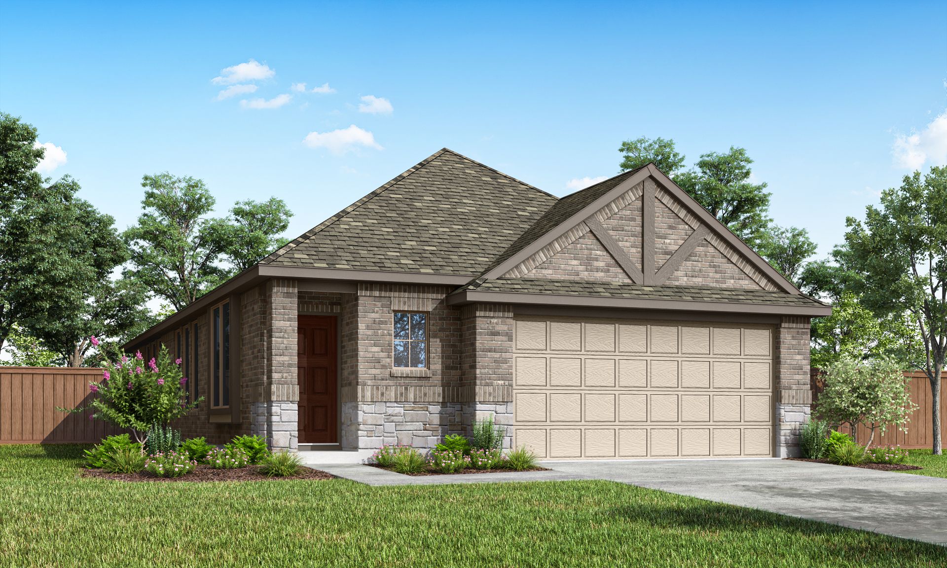 Palmetto Elevation A Masonry