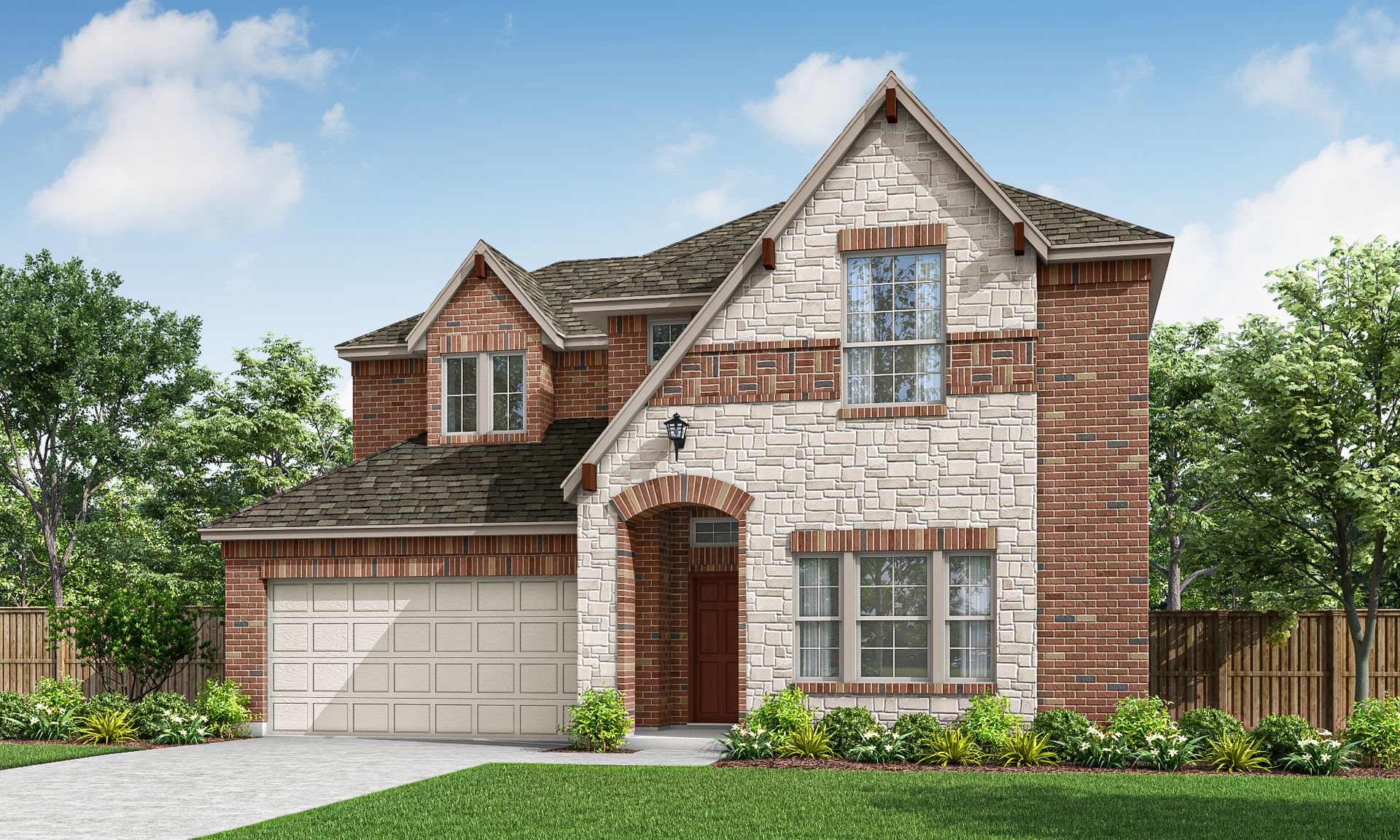 Garland Elevation C Masonry