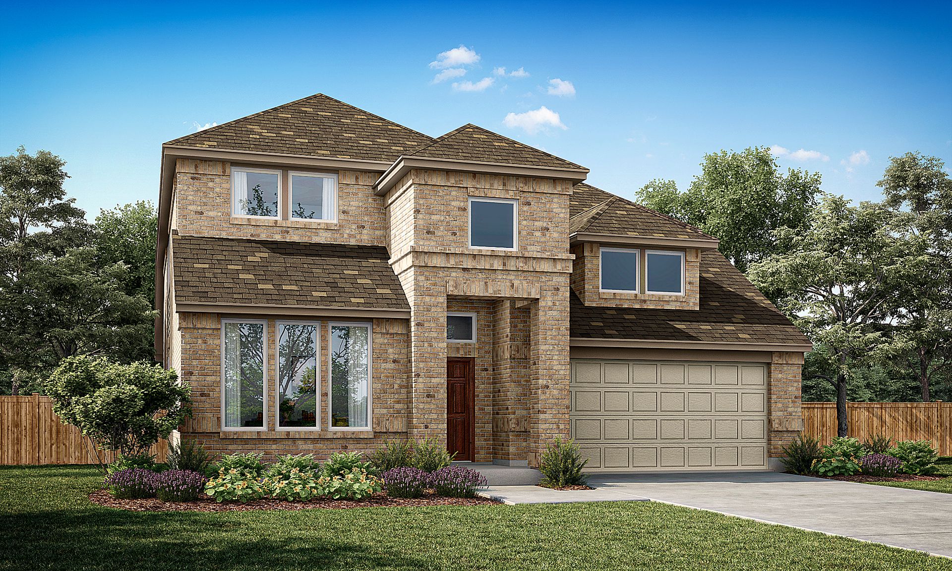 Richardson Elevation A Masonry
