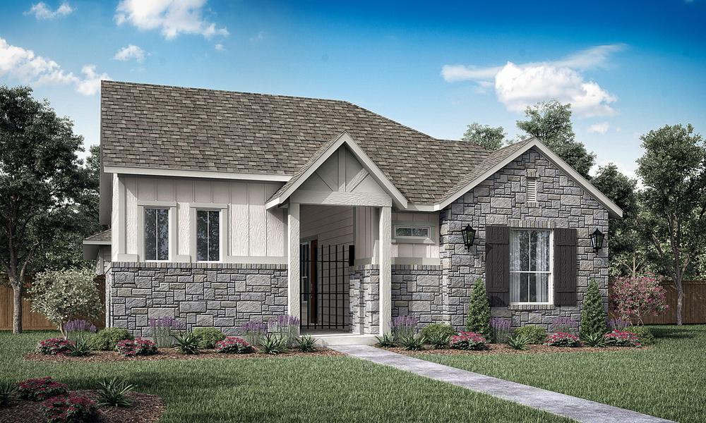 The Terrace Plan at Easton Park in Austin, TX by Pacesetter Homes Texas