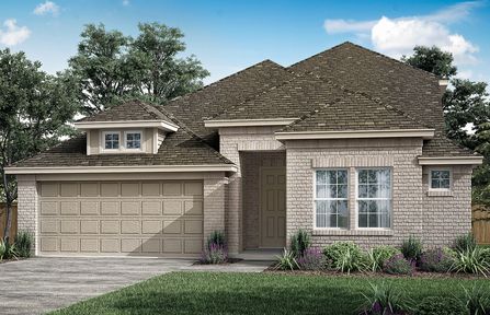 The Oakmont II by Pacesetter Homes Texas in Austin TX