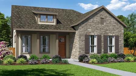 The Colonnade Floor Plan - Pacesetter Homes Texas