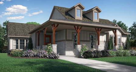 The Piazza I Floor Plan - Pacesetter Homes Texas