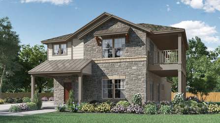 The Plaza Floor Plan - Pacesetter Homes Texas