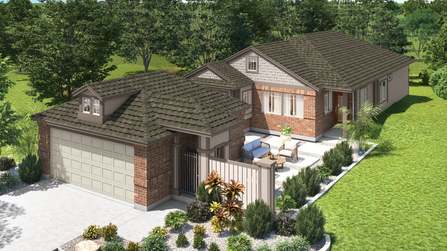 The Florence Floor Plan - Pacesetter Homes Texas