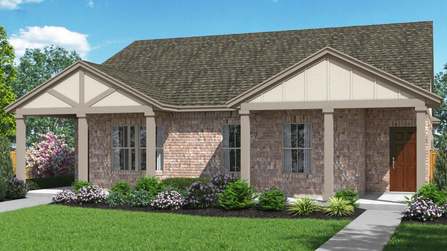 The Langley Floor Plan - Pacesetter Homes Texas