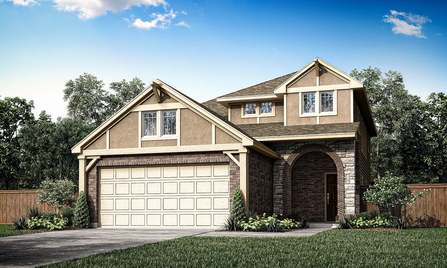 The Archer Floor Plan - Pacesetter Homes Texas