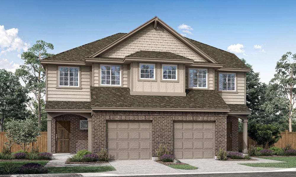 The Shasta II Plan at Lake Park Villas in Wylie, TX by Pacesetter Homes