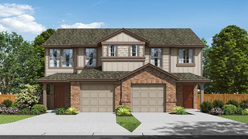 The Shasta II Plan at Town Park in Princeton, TX by Pacesetter Homes Texas