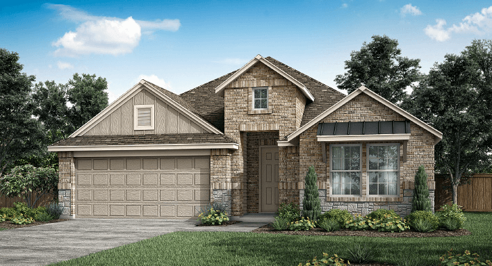 Kelley - Grande Estates: Bertram, Texas - Pacesetter Homes Texas