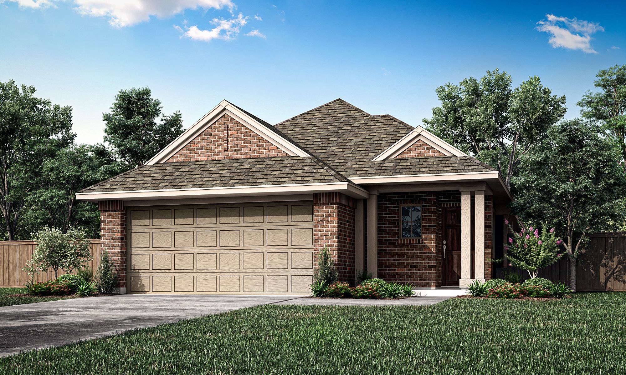 Corrigan Elevation B Front
