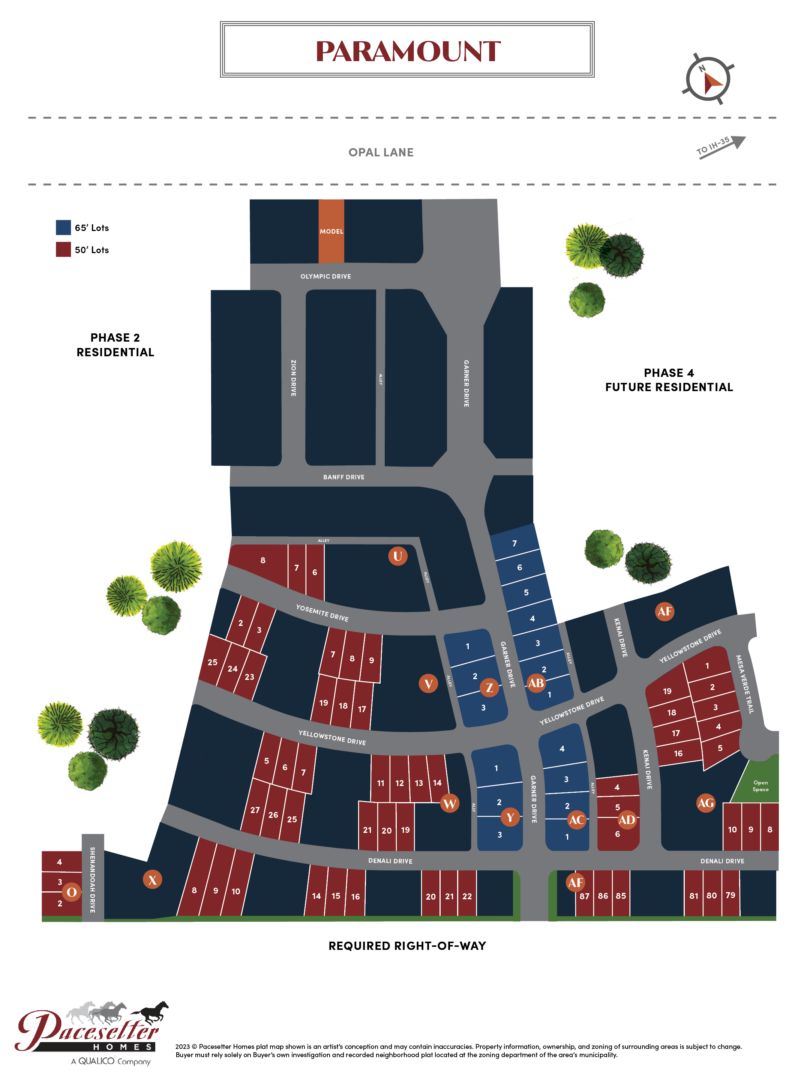 Community Lot Map