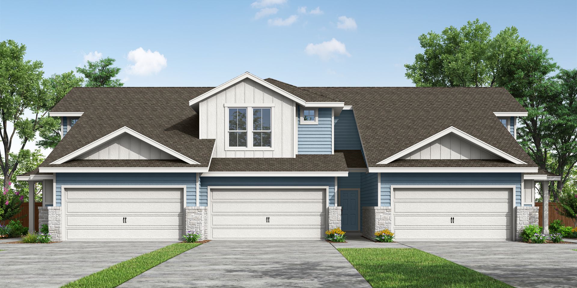 10_PH-Aus-Multi Family THs_TH 3 Plex A Reduced Stone_CS 01