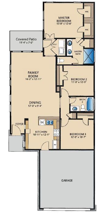 Frisco Floorplan - 2025