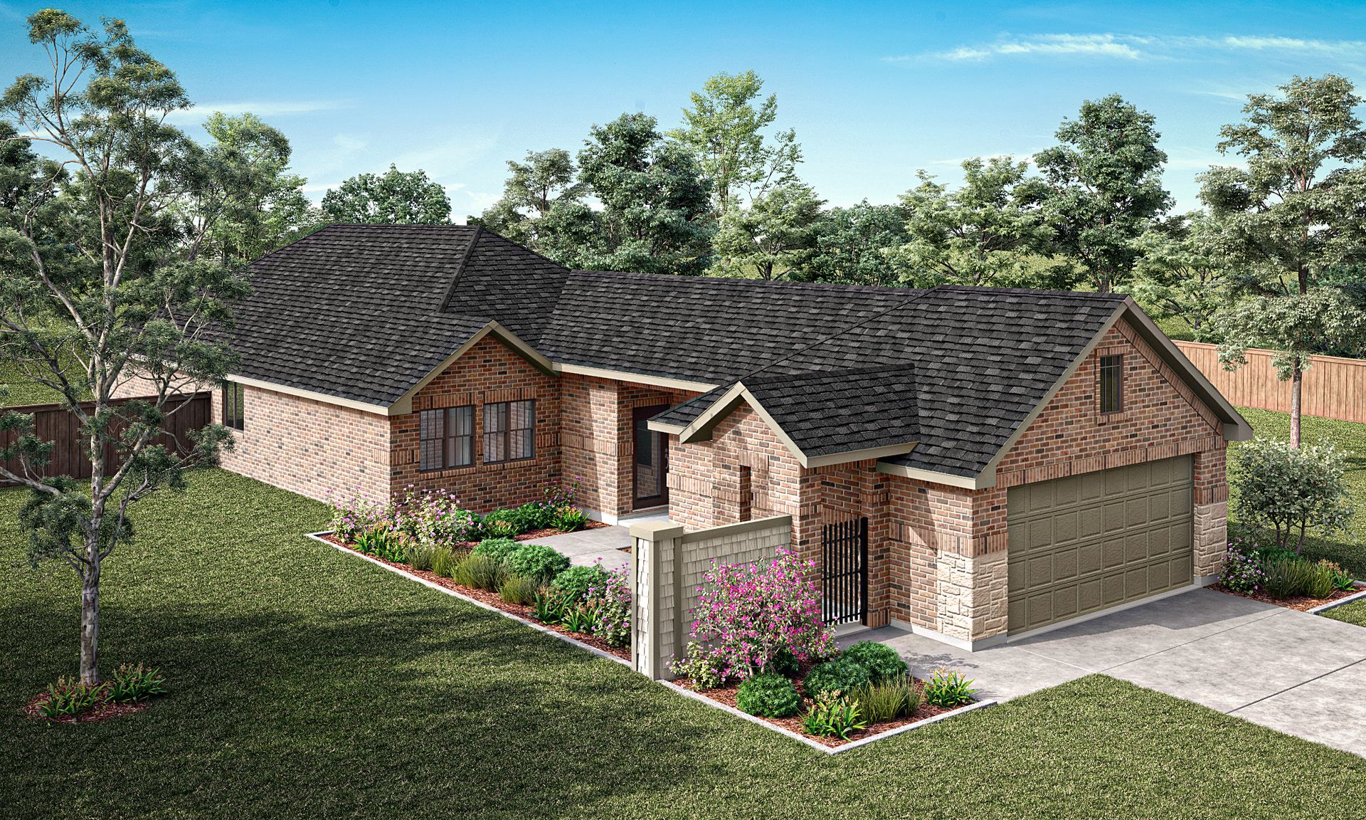 Harwood Elevation E