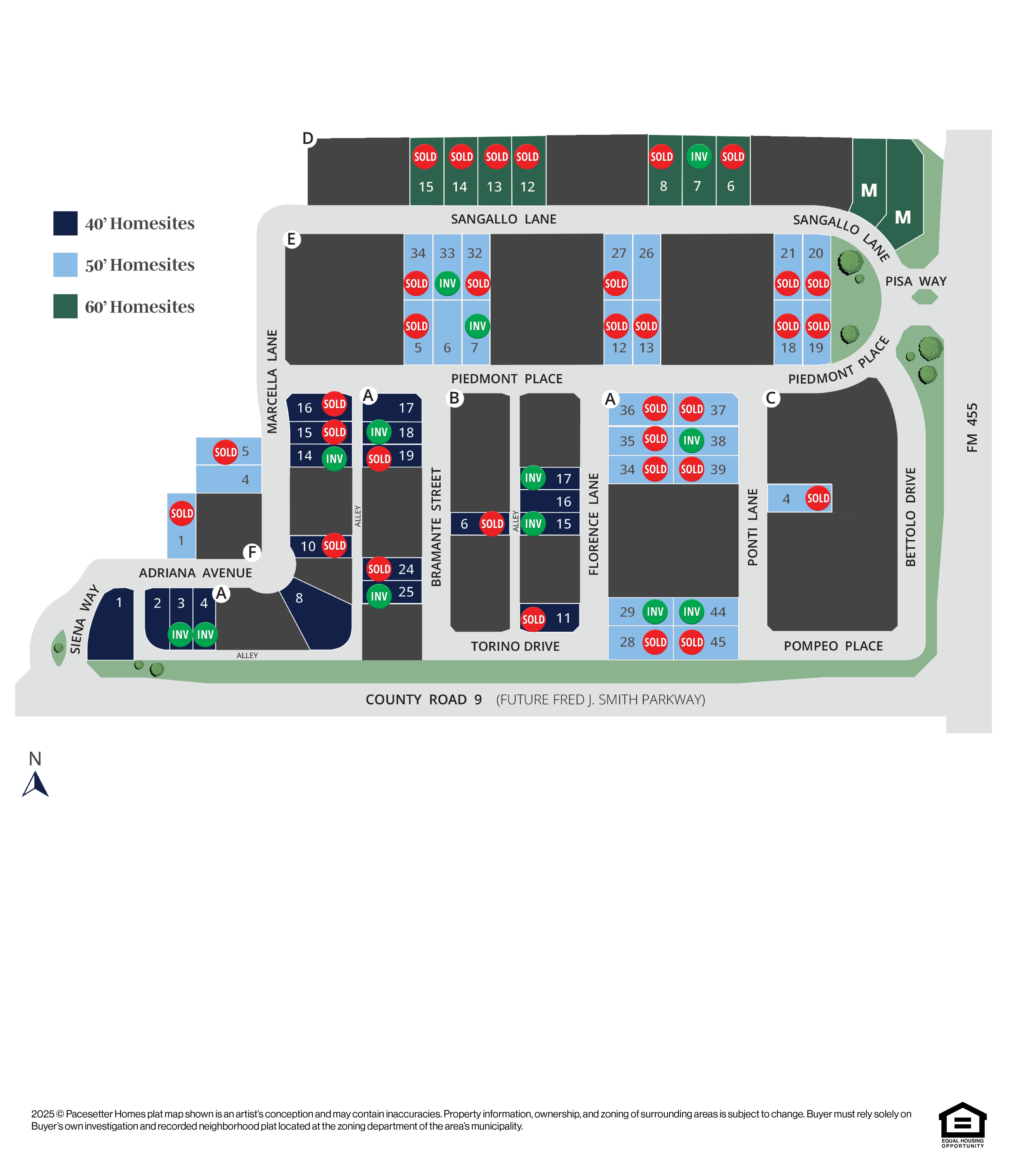 Community Lot Map