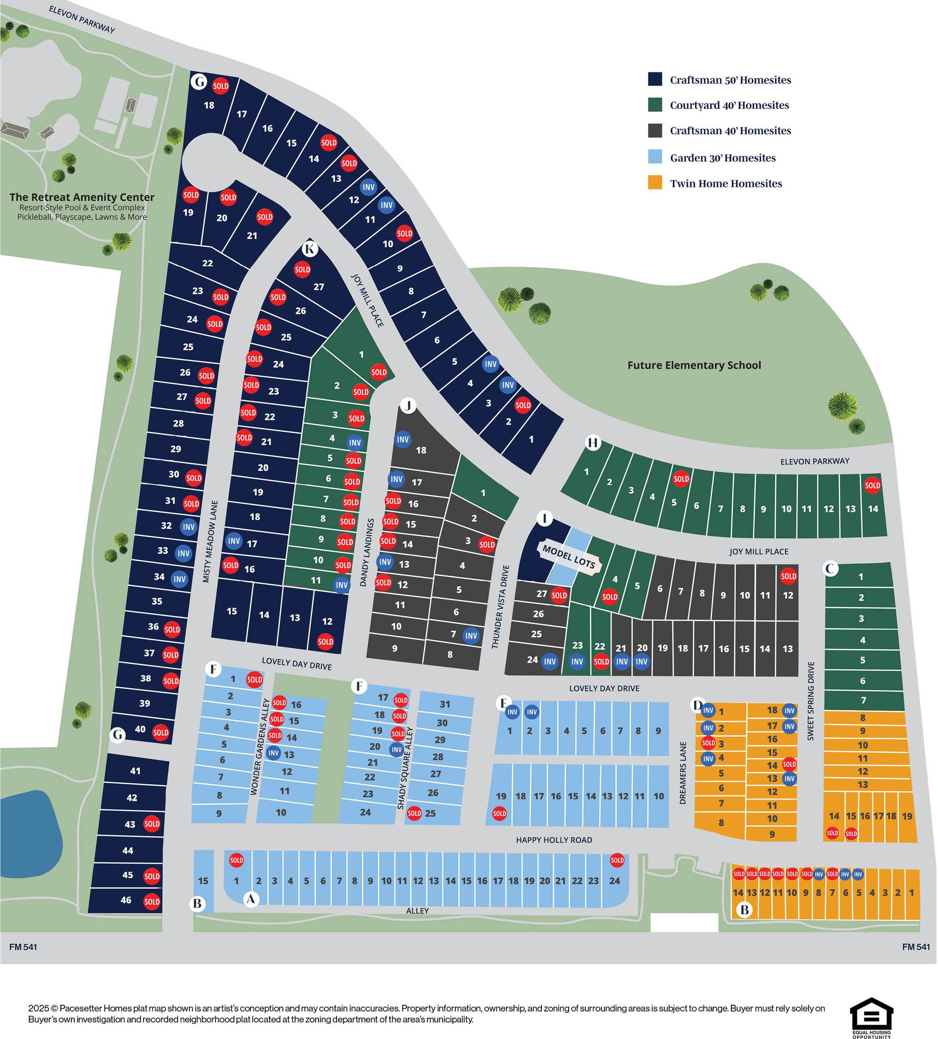 Community Lot Map