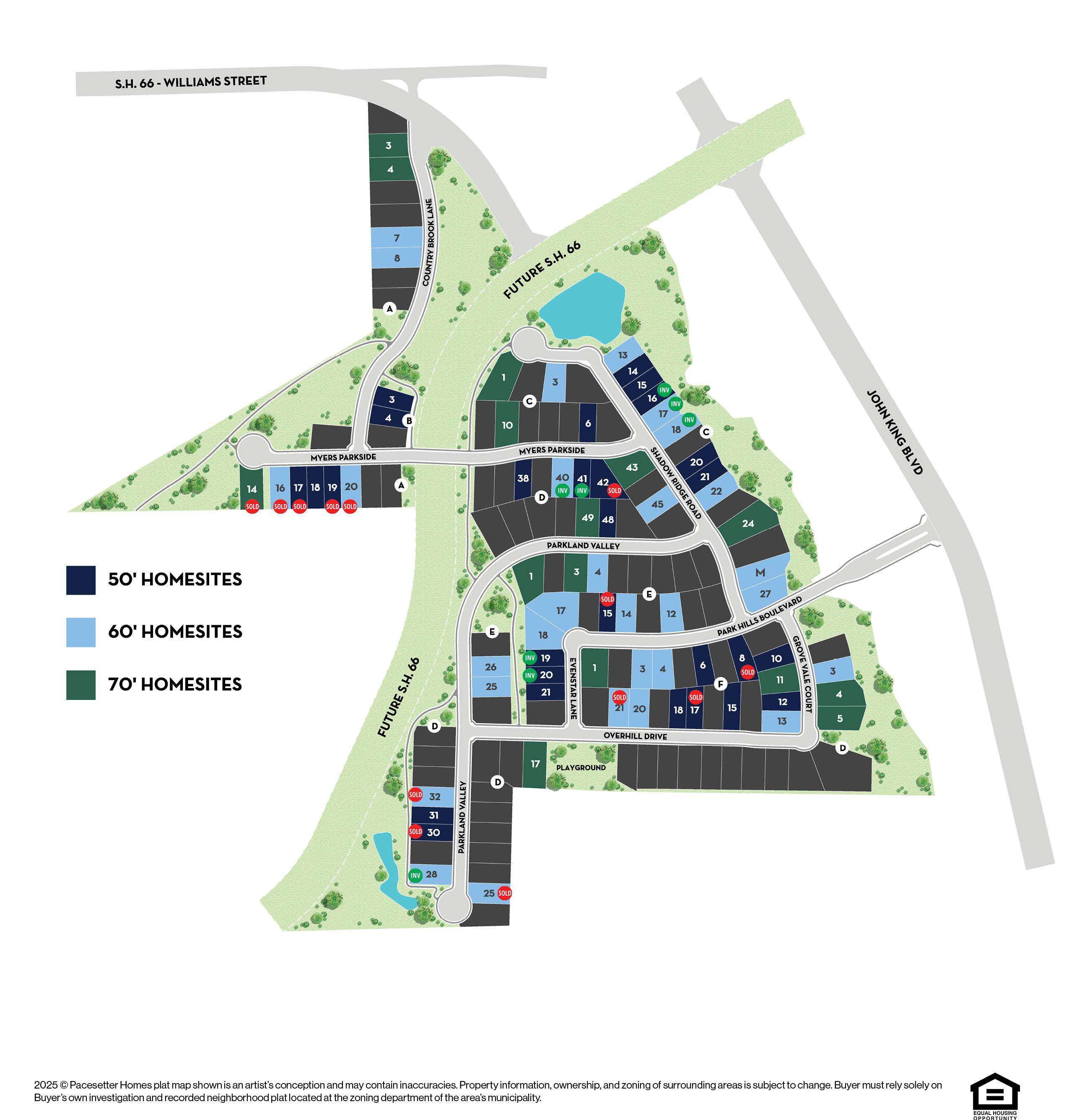 Community Lot Map