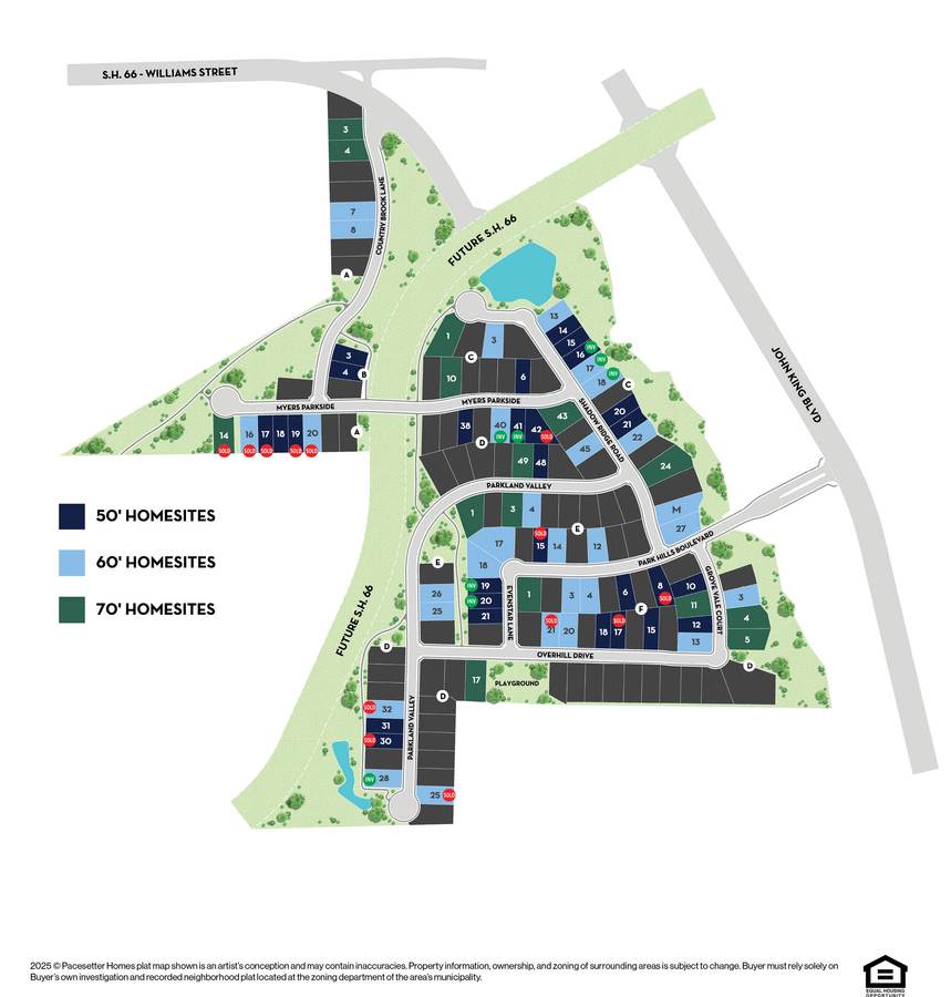 Community Lot Map
