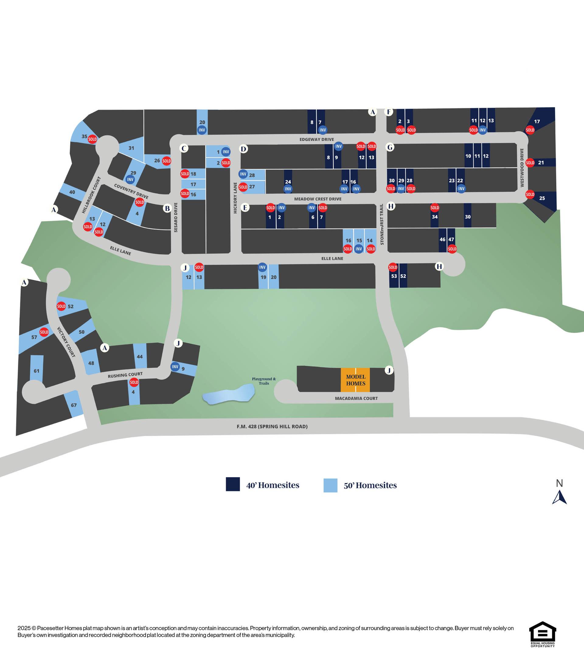 Community Lot Map