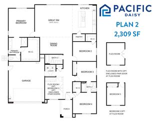 Plan 2 - Pacific Daisy: Palmdale, California - Pacific Communities