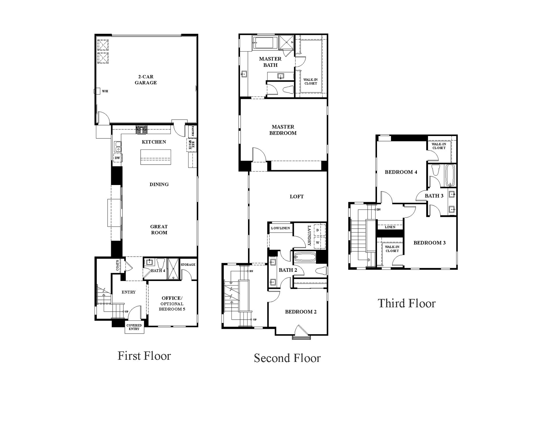 3 story home