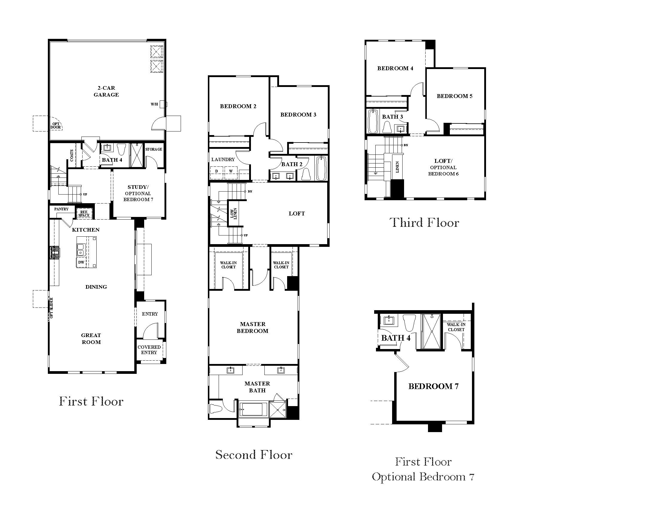 Monte Villa Plan 3 Floorplan