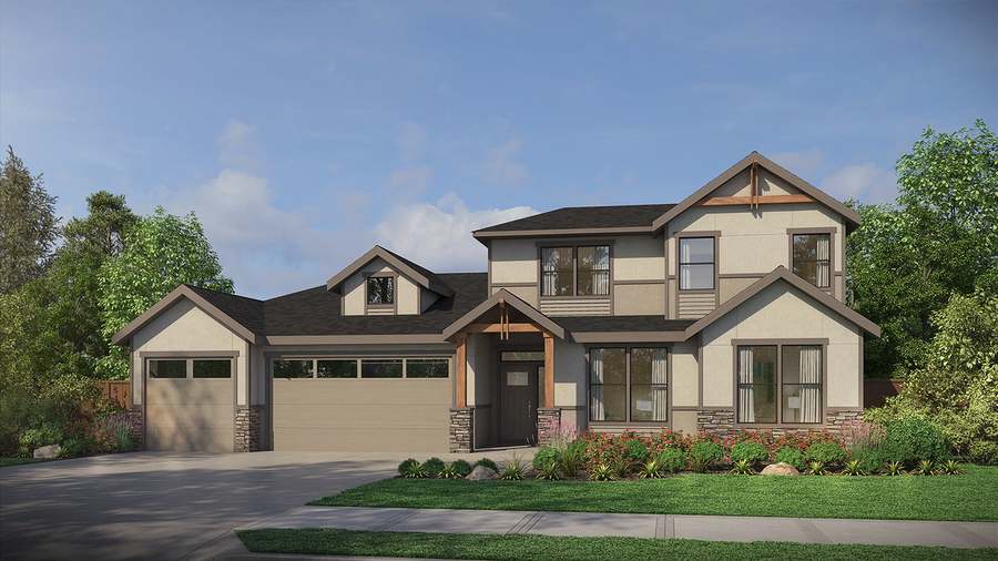 The Aspen floor plan