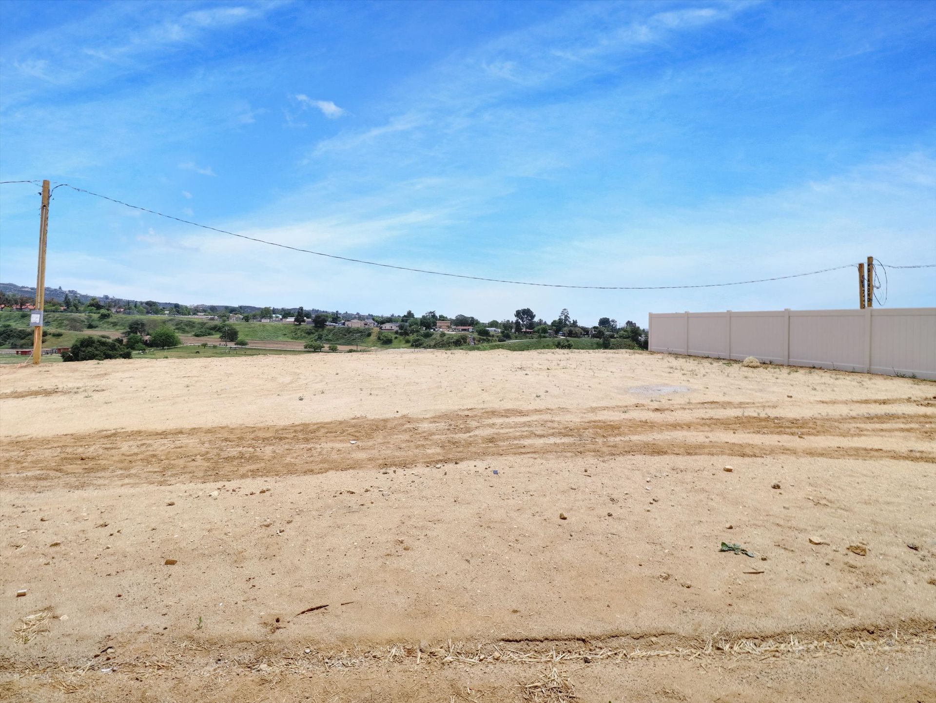 Rear yard View